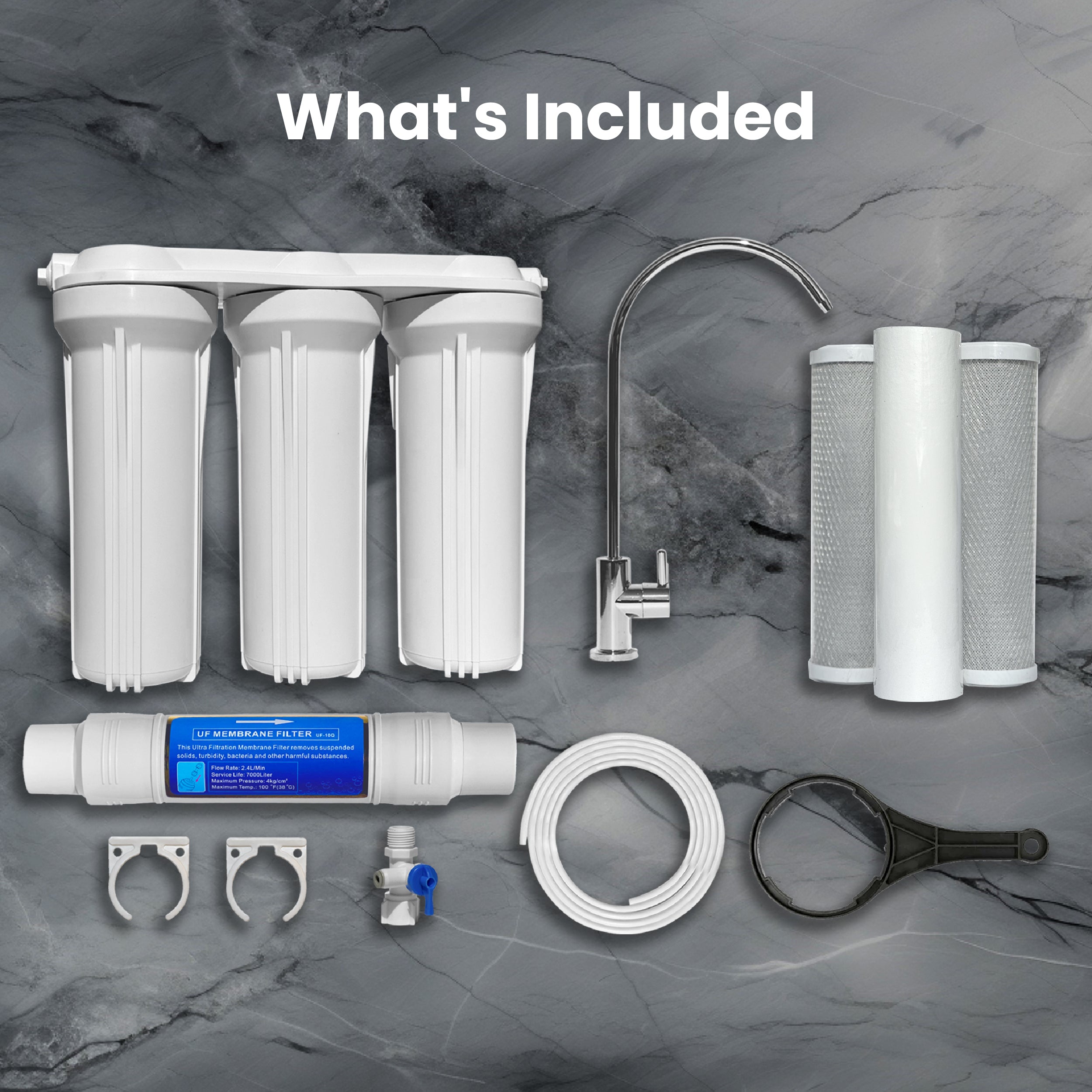 4-Stage Under Sink Water Filter